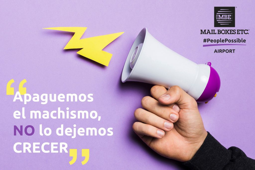 MBE Airport contra las violencias machistas