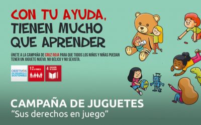 Campaña de recogida de juguetes de Cruz Roja Juventud