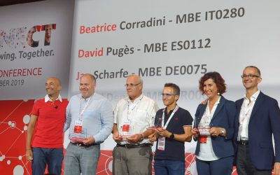 MBE Airport del Prat obtiene en Atenas el reconocimiento de primer centro del mundo en volumen de negocio de todos los centros Mail Boxes Etc.
