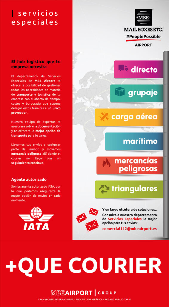 SERVICIOS ESPECIALES - MBE AIRPORT